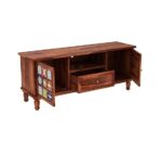 TreeWalley Sheesham Wood Entertainment Tv Unit for Living Room - Image 3