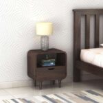 TreeWalley Solid Sheesham Wood Bedside Table for Bedroom | Solid Wood Furniture - Image 2