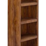TreeWalley Solid Sheesham Wood Bookshelf with 4 Open Shelves - Image 3