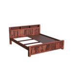 TreeWalley Solid Sheesham Wood King Size Bed Without Storage - Image 4
