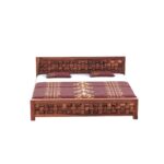 TreeWalley Solid Sheesham Wood King Size Bed Without Storage - Image 4