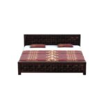 TreeWalley Solid Sheesham Wood Queen Size Bed Without Storage - Image 4