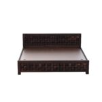 TreeWalley Solid Sheesham Wood Queen Size Bed Without Storage - Image 6