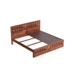 TreeWalley Solid Sheesham Wood King Size Bed Without Storage - Image 5