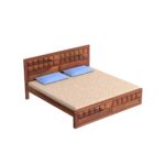 TreeWalley Solid Sheesham Wood King Size Bed Without Storage - Image 6