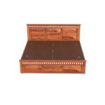 TreeWalley Solid Sheesham Wood Queen Size Bed Without Storage - Image 2