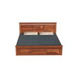 TreeWalley Solid Sheesham Wood Queen Size Bed Without Storage - Image 4