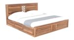 TreeWalley Sheesham Wood King Size Bed with Box Storage | Solid Wood Furniture - Image 6