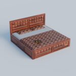 TreeWalley Solid Sheesham Wood King Size Bed with Storage Box - Image 4