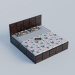 TreeWalley Solid Sheesham Wood King Size Bed with Storage Box - Image 3