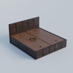 TreeWalley Solid Sheesham Wood King Size Bed with Storage Box - Image 5