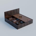TreeWalley Solid Sheesham Wood King Size Bed with Storage Box - Image 6