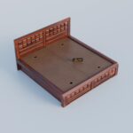 TreeWalley Solid Sheesham Wood Queen Size Bed with Storage Box - Image 5