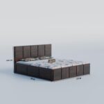 TreeWalley Solid Sheesham Wood Queen Size Bed with Storage Box - Image 2