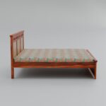 TreeWalley Sheesham Wood King Size Cane Bed Without Storage Wooden Double Cot - Image 6