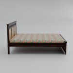 TreeWalley Sheesham Wood King Size Cane Bed Without Storage Wooden Double Cot - Image 6