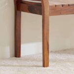 TreeWalley Solid Sheesham Wood 2 Seater Bench for Living Room, Dining, Balcony - Image 4