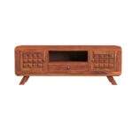TreeWalley Sheesham Wood Entertainment Tv Unit for Living Room - Image 5