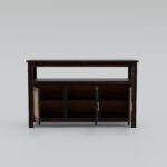 TreeWalley Solid Sheesham Wood Sideboard for Living Room with Cane Doors - Image 6