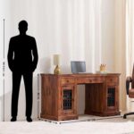 TreeWalley Solid Sheesham Wood Study Table for Adults | Solid Wood Furniture - Image 3