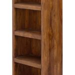 TreeWalley Solid Sheesham Wood Bookshelf with 4 Open Shelves - Image 4