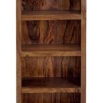 TreeWalley Solid Sheesham Wood Bookshelf with 4 Open Shelves - Image 5