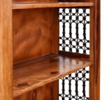 TreeWalley Solid Sheesham Wood Bookshelf with 5 Open Shelves - Image 5