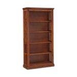 TreeWalley Solid Sheesham Wood Bookshelf with 5 Open Shelves - Image 3