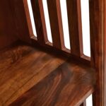 TreeWalley Solid Sheesham Wood Bookshelf with 5 Open Shelves - Image 6