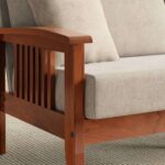 TreeWalley Solid Sheesham Wood Sofa 3 Seater | Wooden Sofa Set for Living Room - Image 2