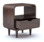 TreeWalley Solid Sheesham Wood Bedside Table for Bedroom | Solid Wood Furniture - Image 4