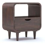 TreeWalley Solid Sheesham Wood Bedside Table for Bedroom | Solid Wood Furniture - Image 5