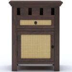 TreeWalley Sheesham Wood Nightstand Bedside Table For Bedroom - Image 4