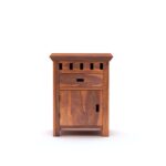 TreeWalley Sheesham Wood Nightstand Bedside Table for Bedroom - Image 5