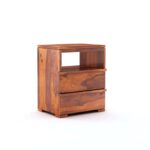 TreeWalley Sheesham Wood Nightstand Bedside Table for Bedroom - Image 5