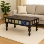 TreeWalley Sheesham Wood Rectangle Center Coffee Table for Living Room